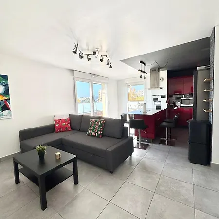 דירה Spacieux T4 Avec Terrasse שטרסבורג