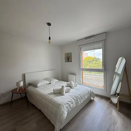 아파트 Spacieux T4 Avec Terrasse 스트라스부르
