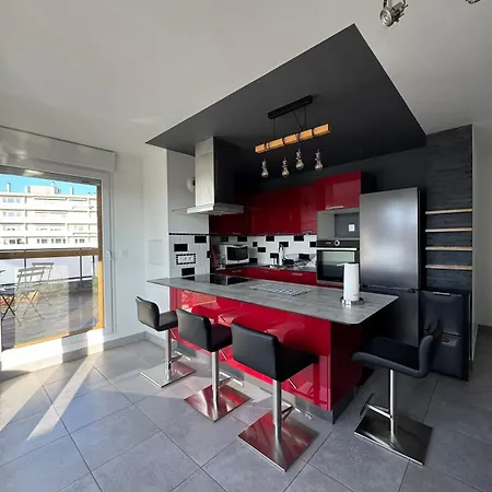 Spacieux T4 Avec Terrasse 스트라스부르
